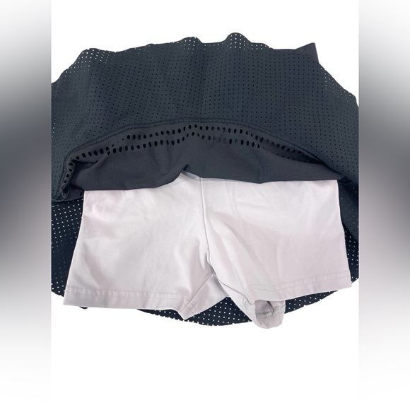 Adidas by Stella McCartney Black Barricade Tennis prep Mini Skirt XS sporty - Picture 9 of 14